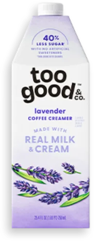 coffee creamer lavender
