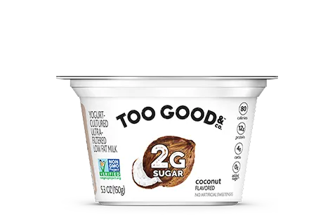 Two Good® Coconut Yogurt-Cultured Ultra-Filtered Low Fat Milk With Less SugarThumbnail