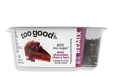 Too Good & Co.® Remix Banana Dark Chocolate Honey Yogurt Cultured Ultra Filtered Milk with Mix-ins