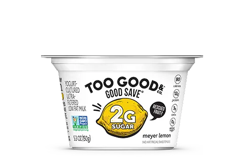 Two Good® GOOD SAVE® Meyer Lemon Yogurt-Cultured Ultra-Filtered Low Fat Milk With Less SugarThumbnail