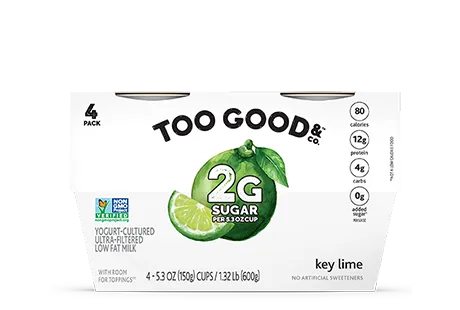 Two Good® Key Lime Yogurt-Cultured Ultra-Filtered Low Fat Milk With Less SugarThumbnail