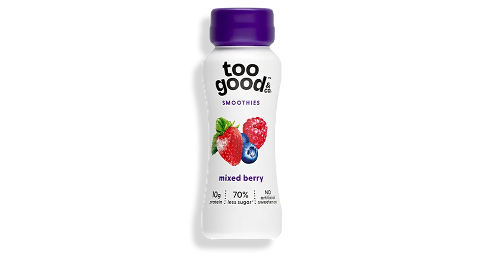 Too Good & Co Mixed Berry Yogurt-Cultured Ultra-Filtered Low-Fat Milk Smoothie