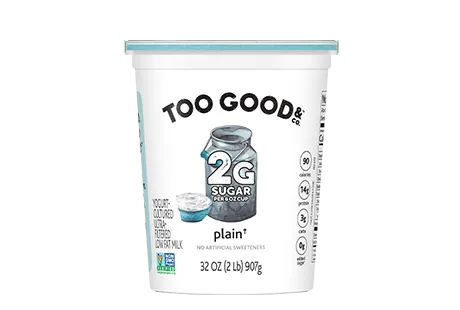 Too Good & Co.™ Plain Yogurt-Cultured Ultra-Filtered Low Fat Milk Quart.Thumbnail
