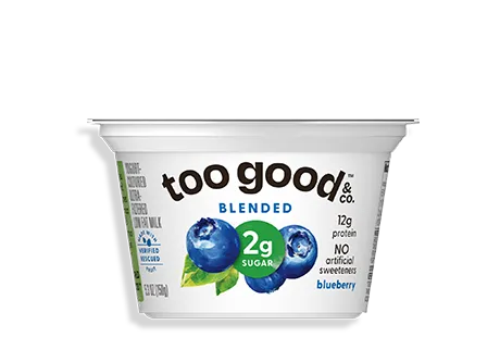 Two Good® GOOD SAVE® Blueberry Yogurt-Cultured Ultra-Filtered Low Fat Milk With Less Sugar