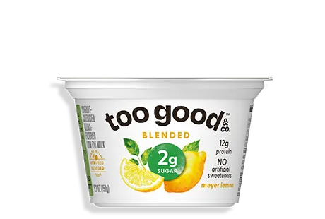 Two Good® GOOD SAVE® Meyer Lemon Yogurt-Cultured Ultra-Filtered Low Fat Milk With Less Sugar