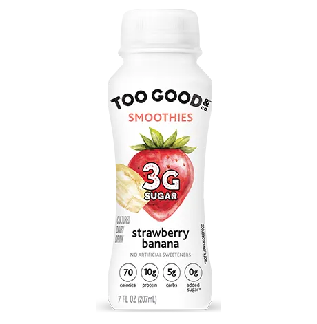 Two Good® Strawberry Banana Cultured Dairy Beverage in 7oz BottleThumbnail