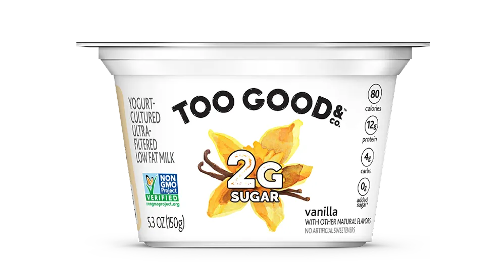 Too Good & Co.™ Vanilla Yogurt-Cultured Ultra-Filtered Low Fat Milk With Less Sugar