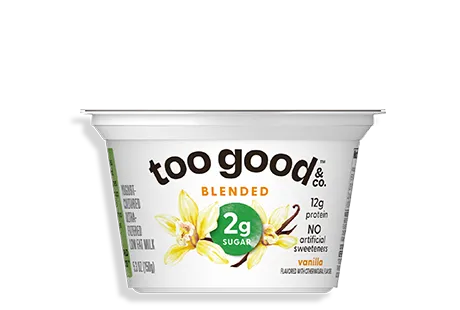 Two Good® Vanilla Yogurt-Cultured Ultra-Filtered Low Fat Milk With Less Sugar