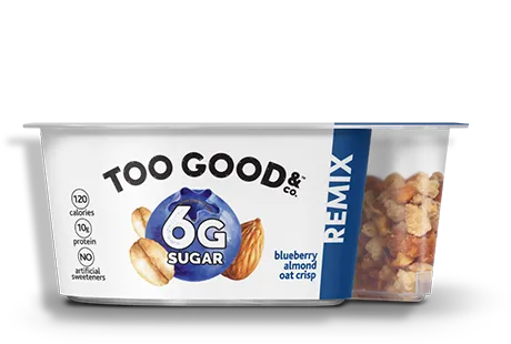 Too Good & Co.® Remix Blueberry Almond Oat Crisps Yogurt Cultured Ultra Filtered Milk with Mix-insThumbnail